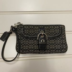 Coach Buckle Wristlet